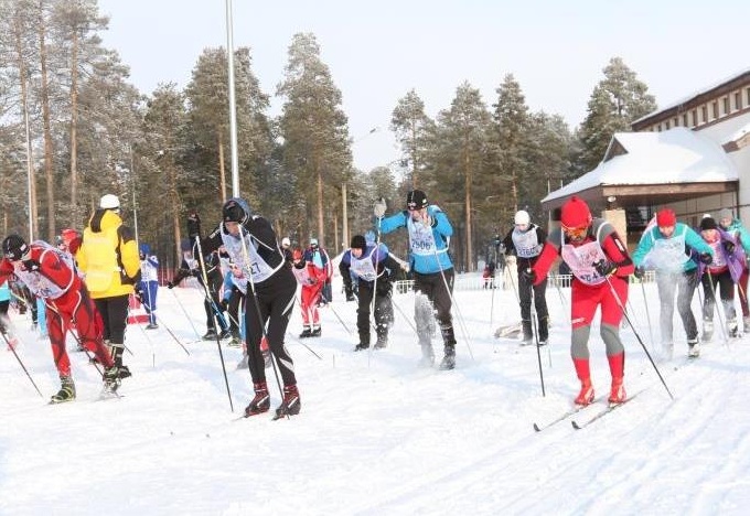 Когалымчане вышли на лыжню России