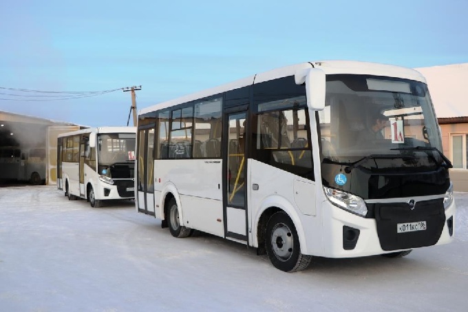 В Когалыме на линию вышли два новых автобуса