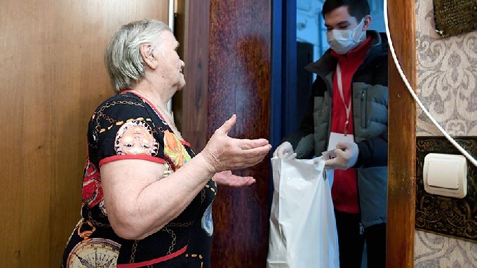 #МЫВМЕСТЕ:7,8 тысяч человек подключились к работе волонтерских штабов помощи пожилым и маломобильным