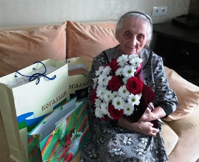 95-летний юбилей отметила жительница Когалыма