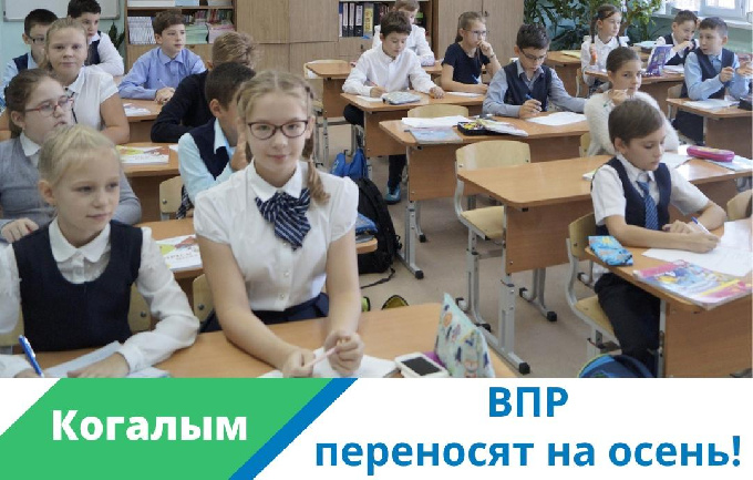 Всероссийские проверочные работы для 4-8 классов перенесут на осень 