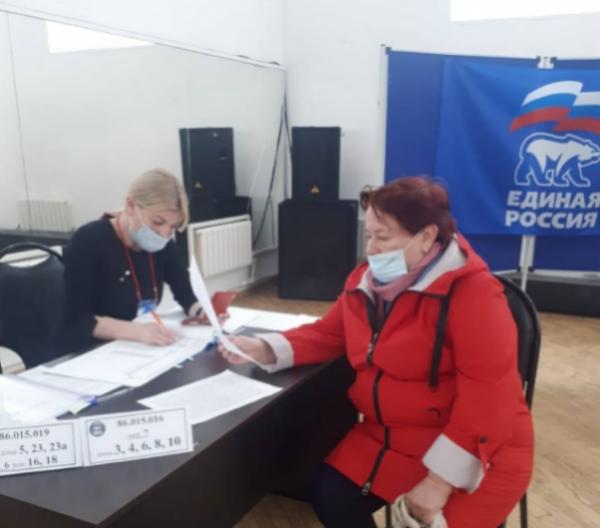 На счетные участки в Югре пришло уже более 33 тысяч избирателей