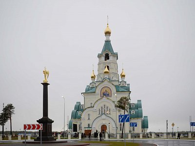 Освящение храма мученицы Татианы в Когалыме. Автор фото - Олег Варов