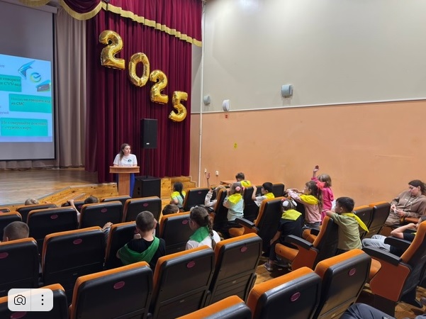 Профилактическая беседа с детьми 6-13 лет, посещающими лагерь «Солнышко»