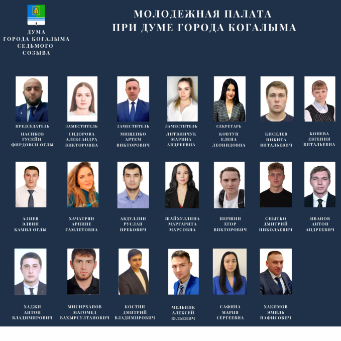 ВСТРЕЧА С ПРЕДСТАВИТЕЛЕМ МОЛОДЕЖНОЙ ПАЛАТОЙ